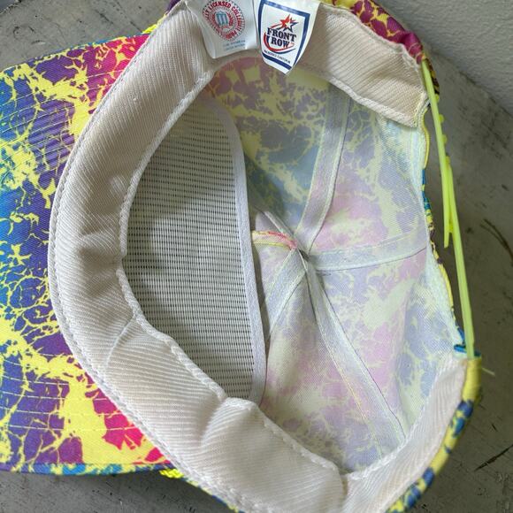 Vintage Collegiate Bradley University Braves 80s trucker hat SnapBack wide brim - Picture 13 of 14